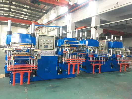 Máquina de prensagem vulcanizante a vácuo de borracha de 400T para fazer mofo de bolo
