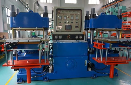 Máquina de vulcanização hidráulica automática e eficiente para fabricação de rolhas de borracha