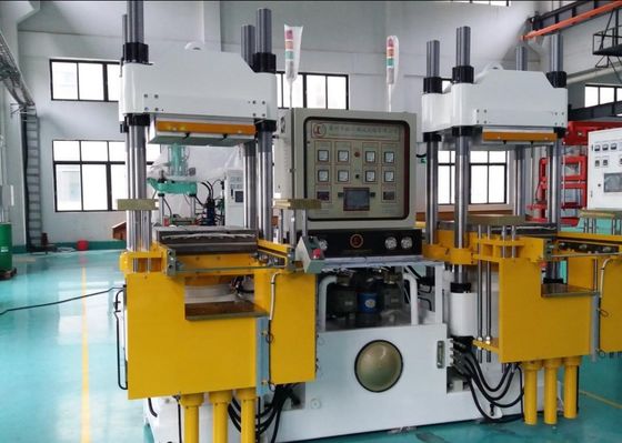 Máquina de vulcanização hidráulica automática e eficiente para fabricação de rolhas de borracha