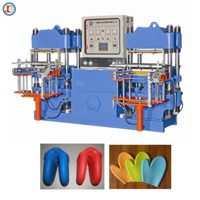 Tampão vulcanizando hidráulico da nadada do silicone da máquina que faz a máquina 380v