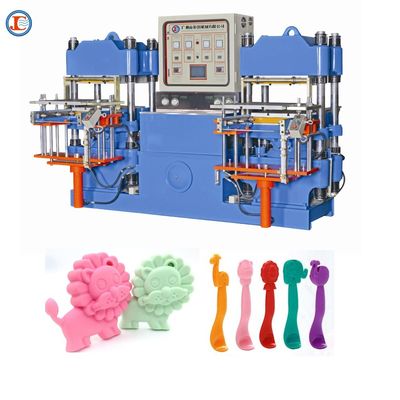 Máquina de prensagem a quente de vulcanização hidráulica para fabricação de produtos de silicone de borracha da China Factory
