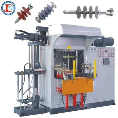 Máquina de moldagem horizontal de borracha de silicone para revestimento de isolantes industriais
