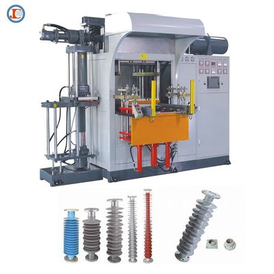 Máquina automática de moldagem por injecção de silicone horizontal de 500 toneladas para isolantes / peças de automóveis
