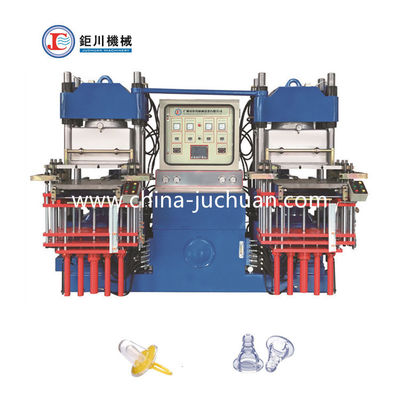 China Guangzhou Máquina de moldagem por compressão a vácuo de silicone para fazer mamilos de bebê