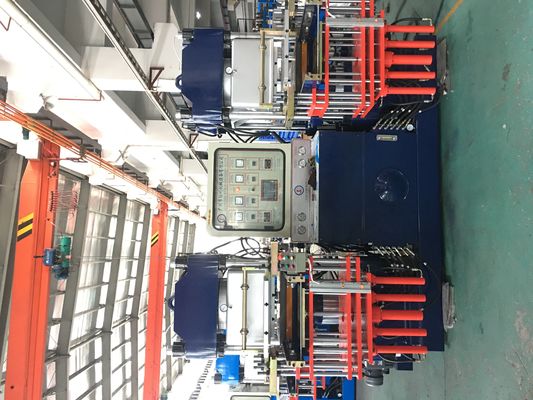 Máquina de moldagem por compressão a vácuo/máquina de fabricação de produtos de borracha