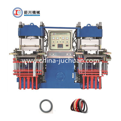 Máquina de moldagem por compressão a vácuo automática de goma para fazer o anel de borracha interior do volante