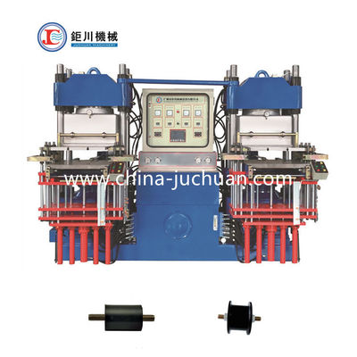 Máquinas para fabricação de produtos de borracha Máquina de vulcanização para fabricação de absorvedores de choque de borracha / 200 toneladas Máquina de moldagem por compressão a vácuo