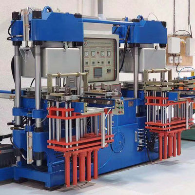 Placa que vulcaniza a máquina de molde de borracha 380V da compressão do vácuo da imprensa