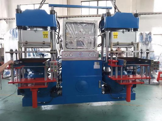 Máquina de prensagem vulcanizante a vácuo de borracha de 400T para fazer mofo de bolo