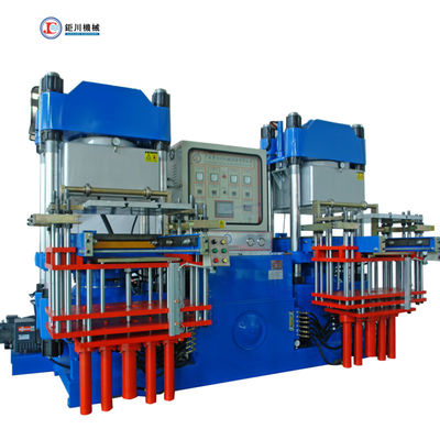 Máquina de moldagem por compressão a vácuo automática de goma para fazer o anel de borracha interior do volante