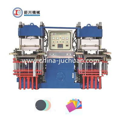 Máquina de moldagem por compressão a vácuo automática de goma para fazer o anel de borracha interior do volante