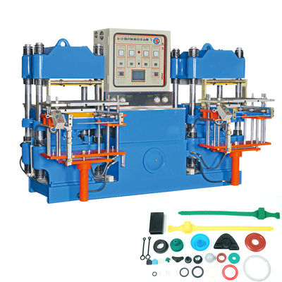 Máquina de moldagem de compressão de silicone de alta eficiência da fábrica da China