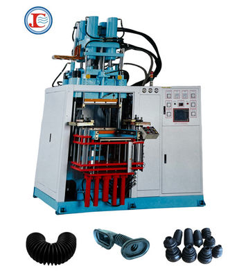Máquina automática de moldagem por injecção de borracha vertical para fabricação de peças de automóveis