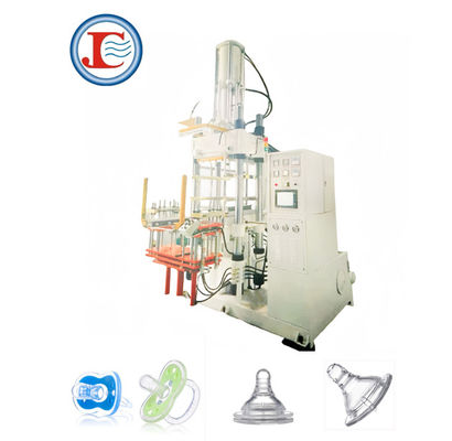 Máquina de moldagem por injecção de silicone líquido vertical de 100 toneladas para fabricação de produtos para bebés de silicone
