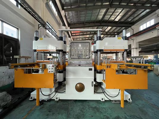 Máquina de prensagem a quente de vulcanização de chapas para fabricação de peças de automóveis/ absorvedor de choque de borracha