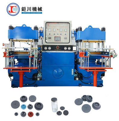 Máquina de vulcanização hidráulica automática e eficiente para fabricação de rolhas de borracha