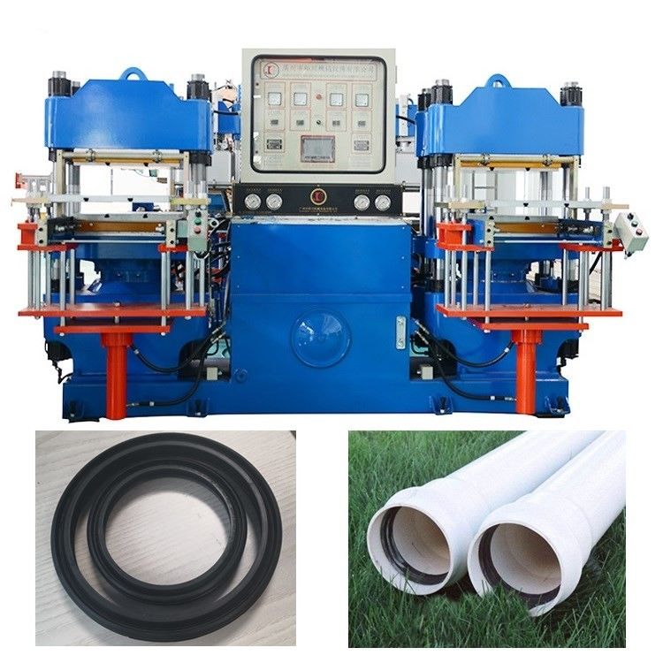 China Preço de fábrica Tubos e acessórios de pressão Máquina de fabricação de selos de borracha EPDM Anel de selos/máquina de prensagem a quente vulcanizante
