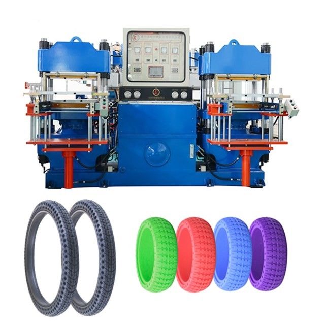 2RT 3RT 4RT Máquina de vulcanização hidráulica Cadeira de rodas E Bicicleta Pneus Máquina de moldagem de pis