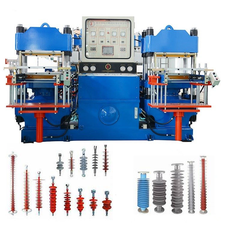 China preço de fábrica 42kw Máquina de moldagem de prensas hidráulicas Máquina de vulcanização hidráulica para fabricação de isolante de silício