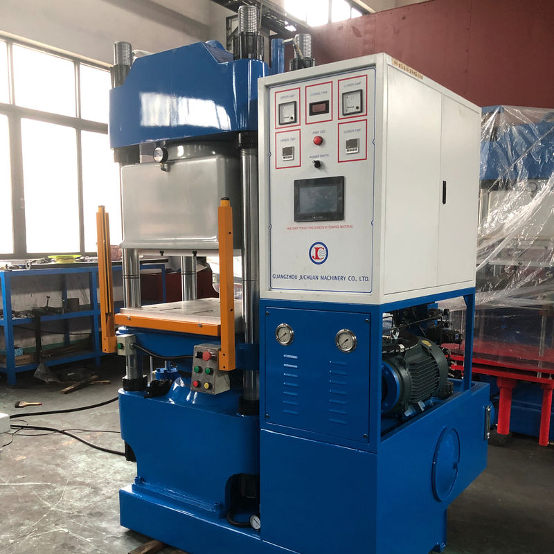 Máquina de moldagem por compressão a vácuo de estação de trabalho única de 300T Máquina de vulcanização de borracha Fabricação de selos de óleo de borracha