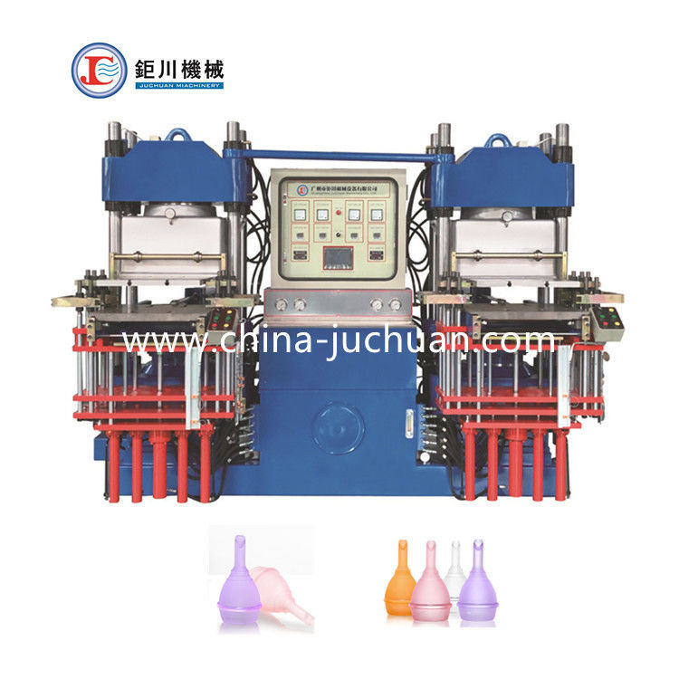 Máquina de molde da compressão do produto da máquina da imprensa do silicone para fazer a silicone o copo menstrual