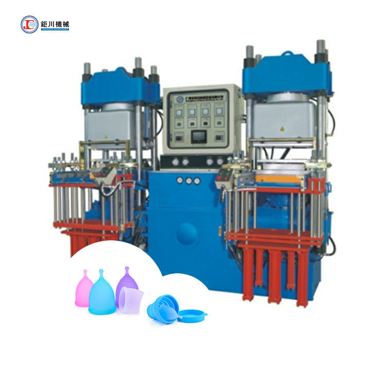 Máquina de moldagem por compressão a vácuo de 250T 3RT para fabricação de máquinas de silicone para copos menstruais