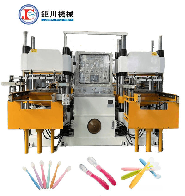 China preço de fábrica e alta qualidade 200 toneladas pressão hidráulica placa máquina de vulcanização para fazer silicone colher de bebê